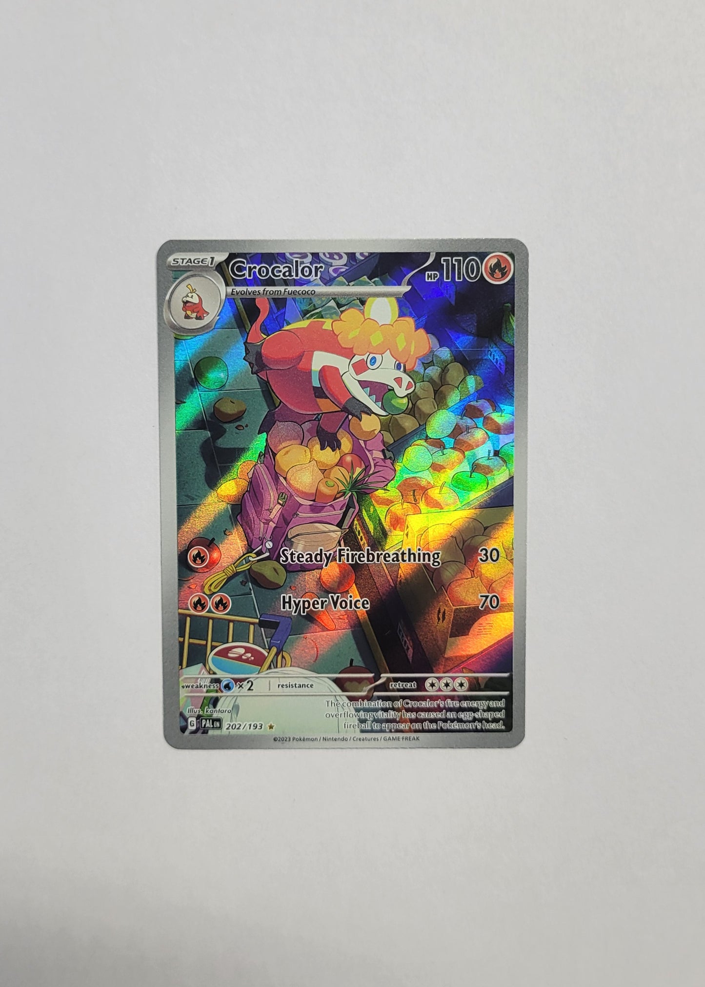 Crocalor 202/193 - Paldea Evolved