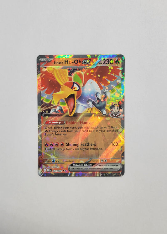 Ethan's Ho-Oh ex 039/182 - Destined Rivals