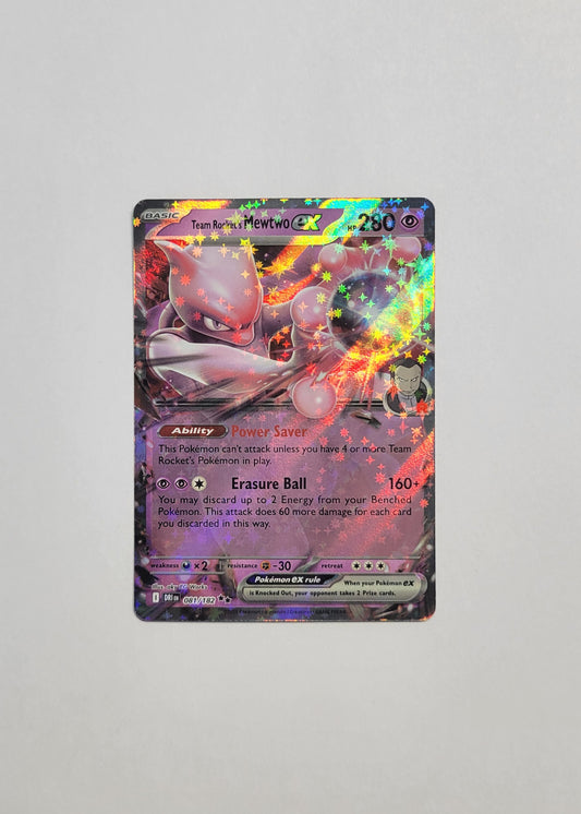Team Rocket's Mewtwo ex 081/182 - Destined Rivals