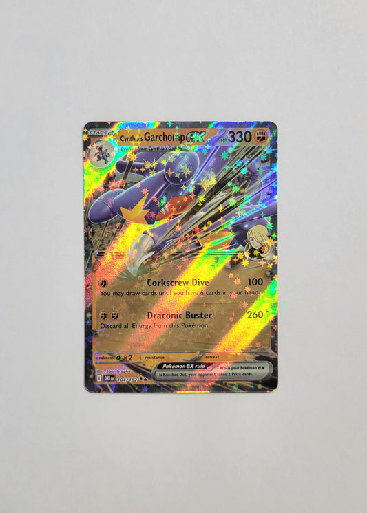Cynthia's Garchomp ex 104/182 - Destined Rivals