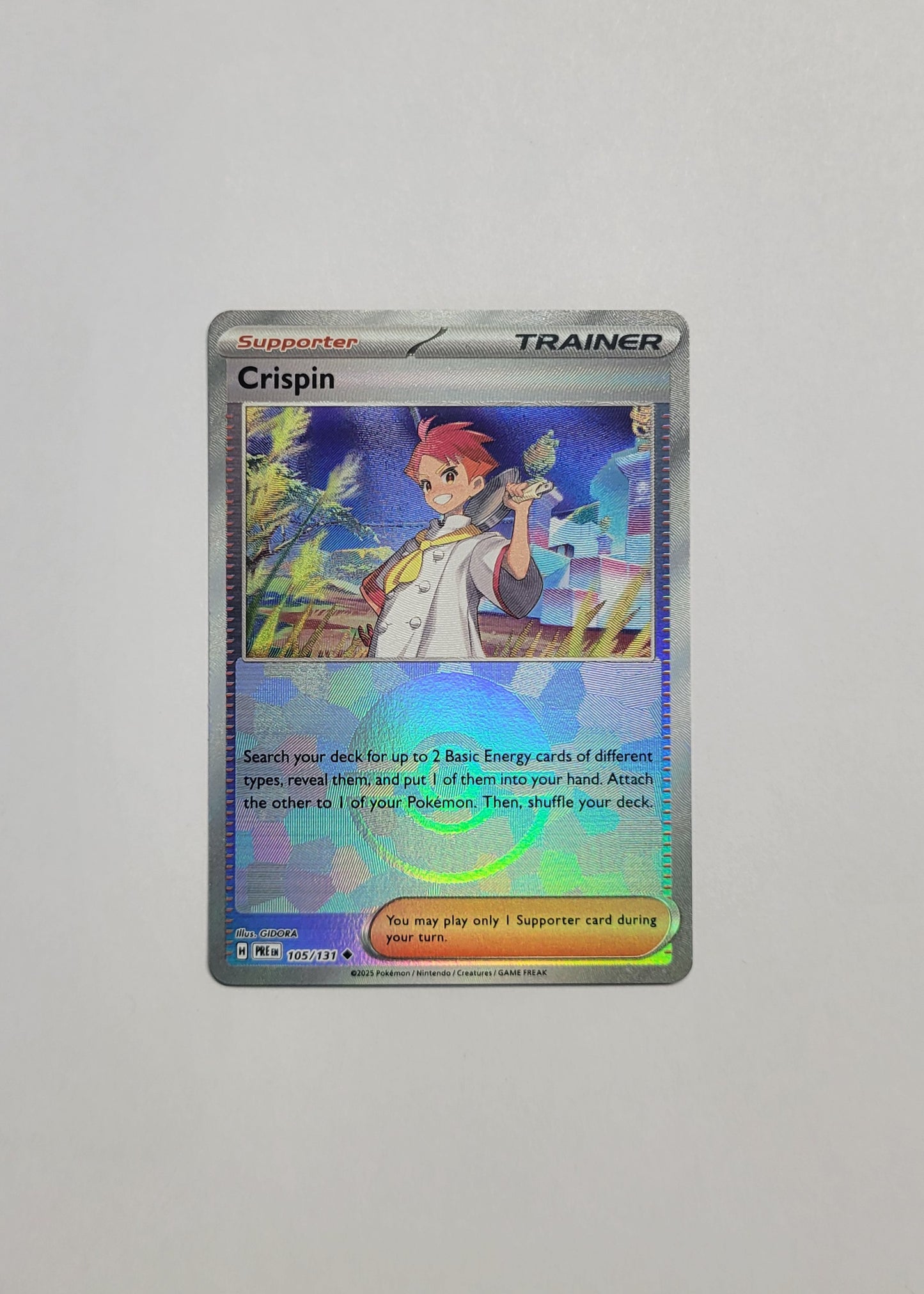 Crispin 105/131 (Poké Ball) - Prismatic Evolutions