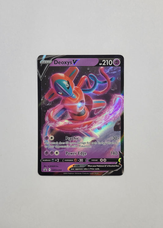 Deoxys V SWSH266 - Black Star Promo