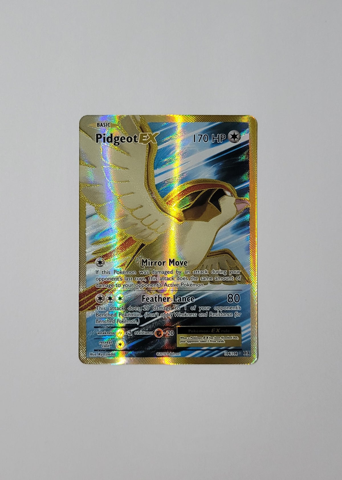 Pidgeot EX 104/108 - Evolutions