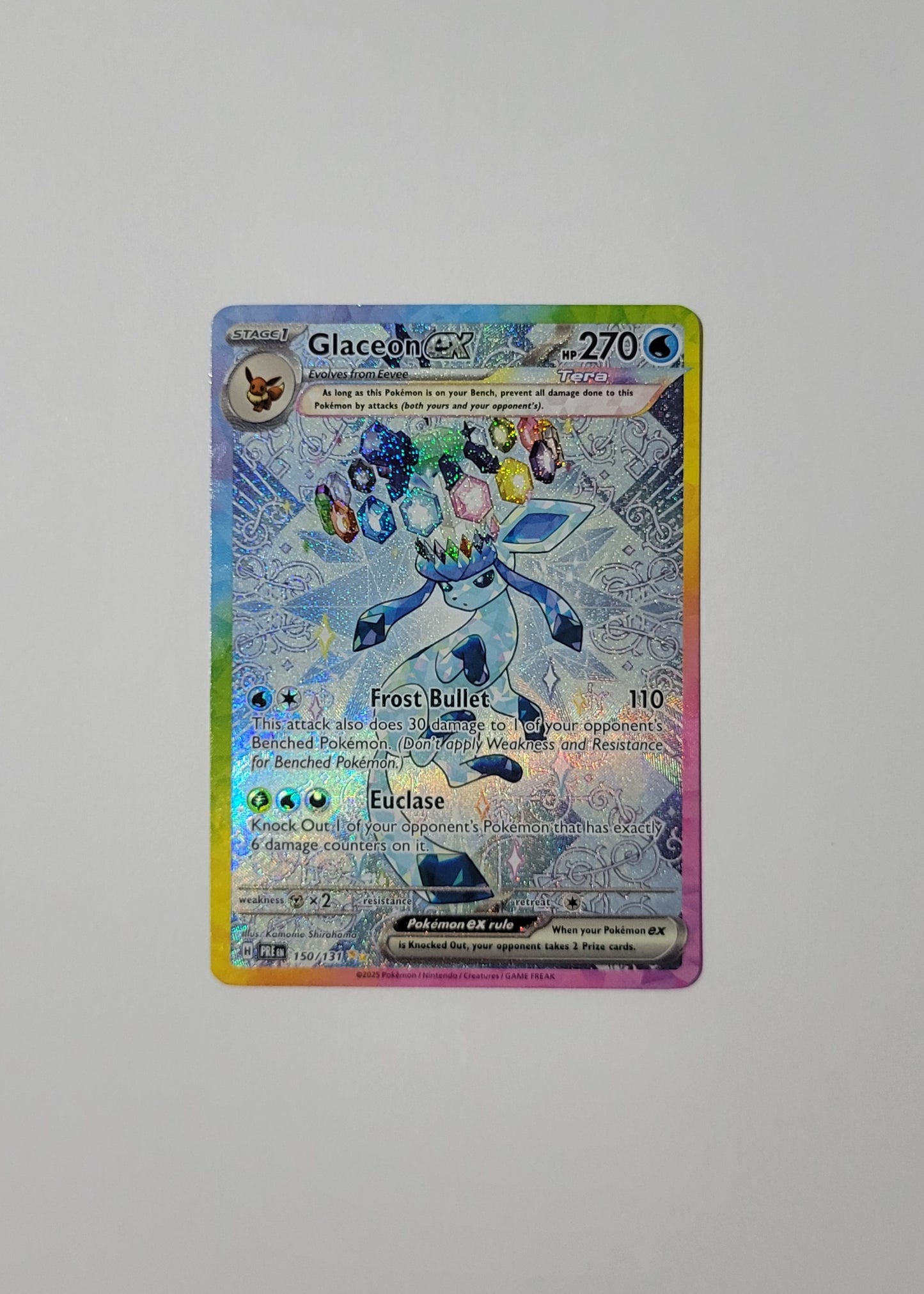 Glaceon ex 150/131 - Prismatic Evolutions