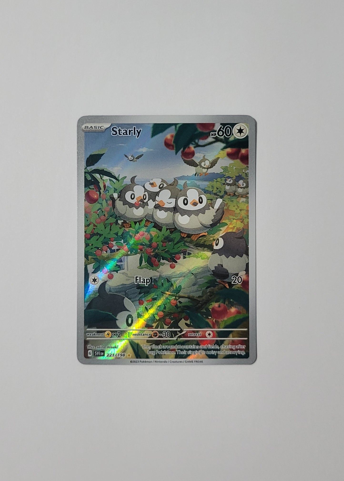 Starly 221/198 - Scarlet & Violet