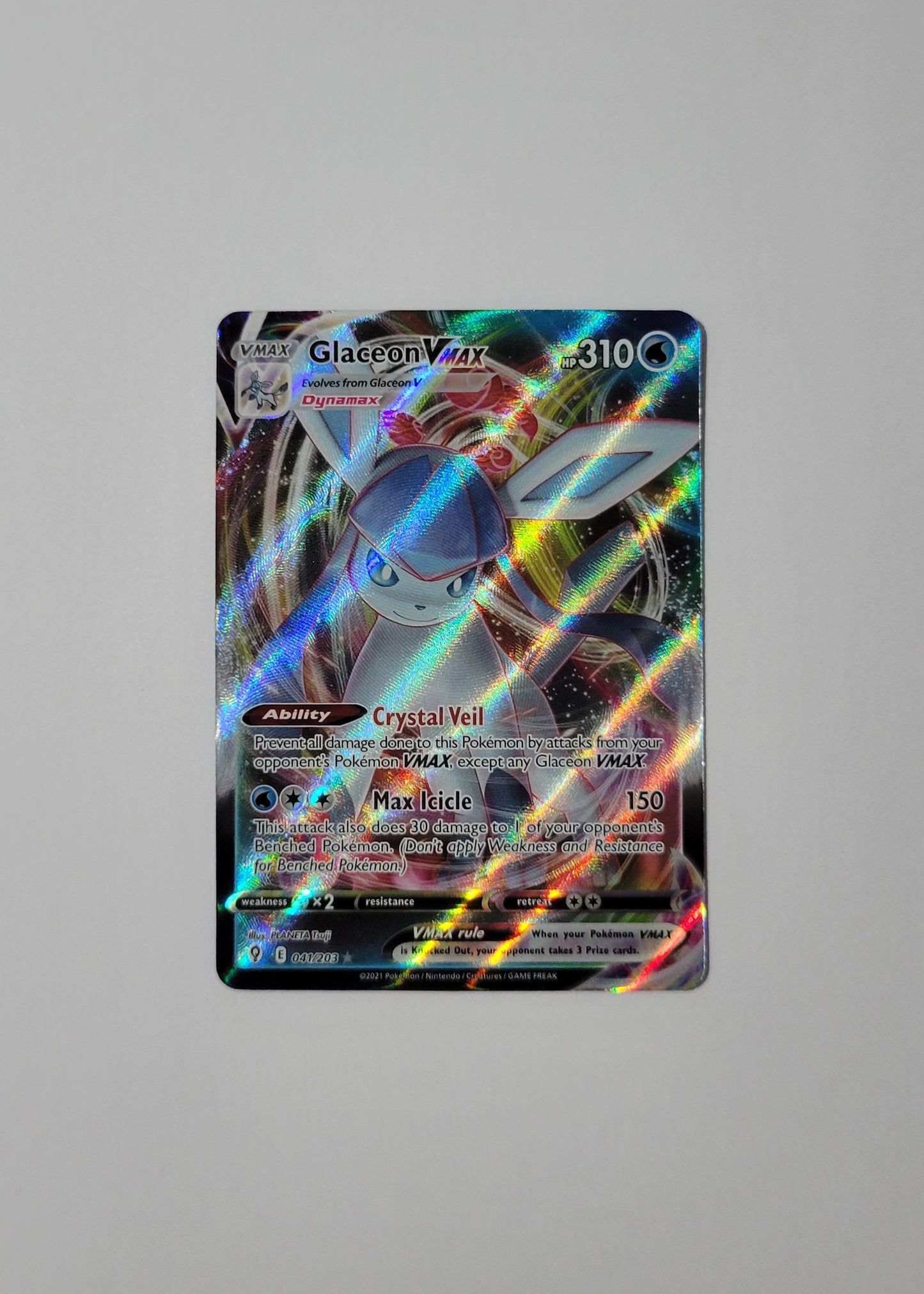 Glaceon VMAX 041/203 - Evolving Skies