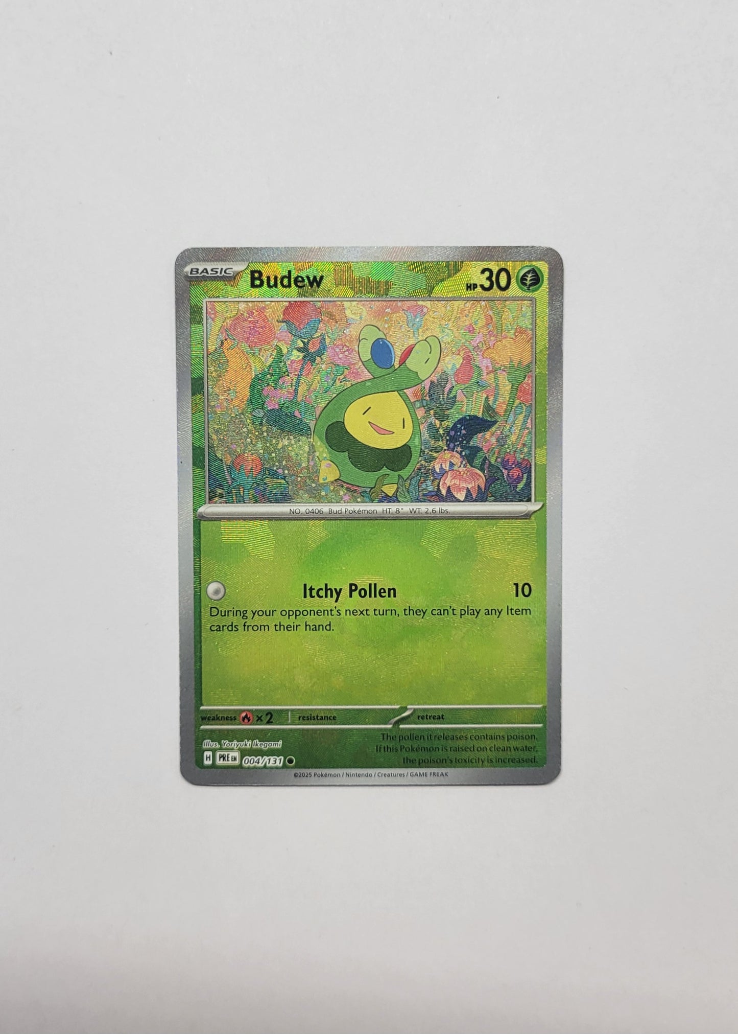 Budew 004/131 (Poké Ball) - Prismatic Evolutions