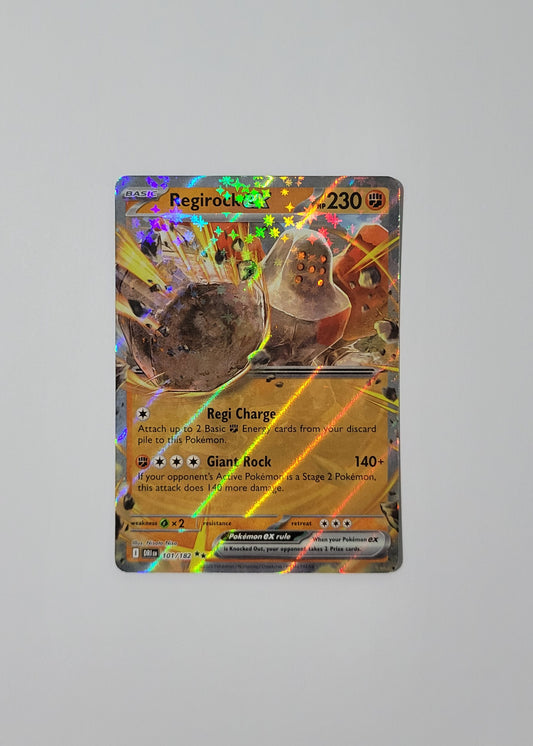 Regirock ex 101/182 - Destined Rivals
