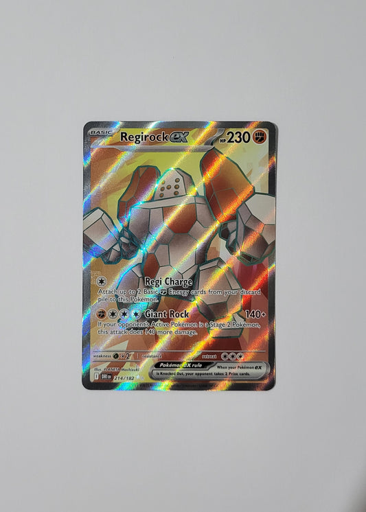 Regirock ex 214/182 - Destined Rivals