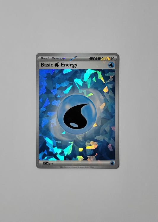 Basic Water Energy (Cracked Ice Holo) - Terapagos UPC