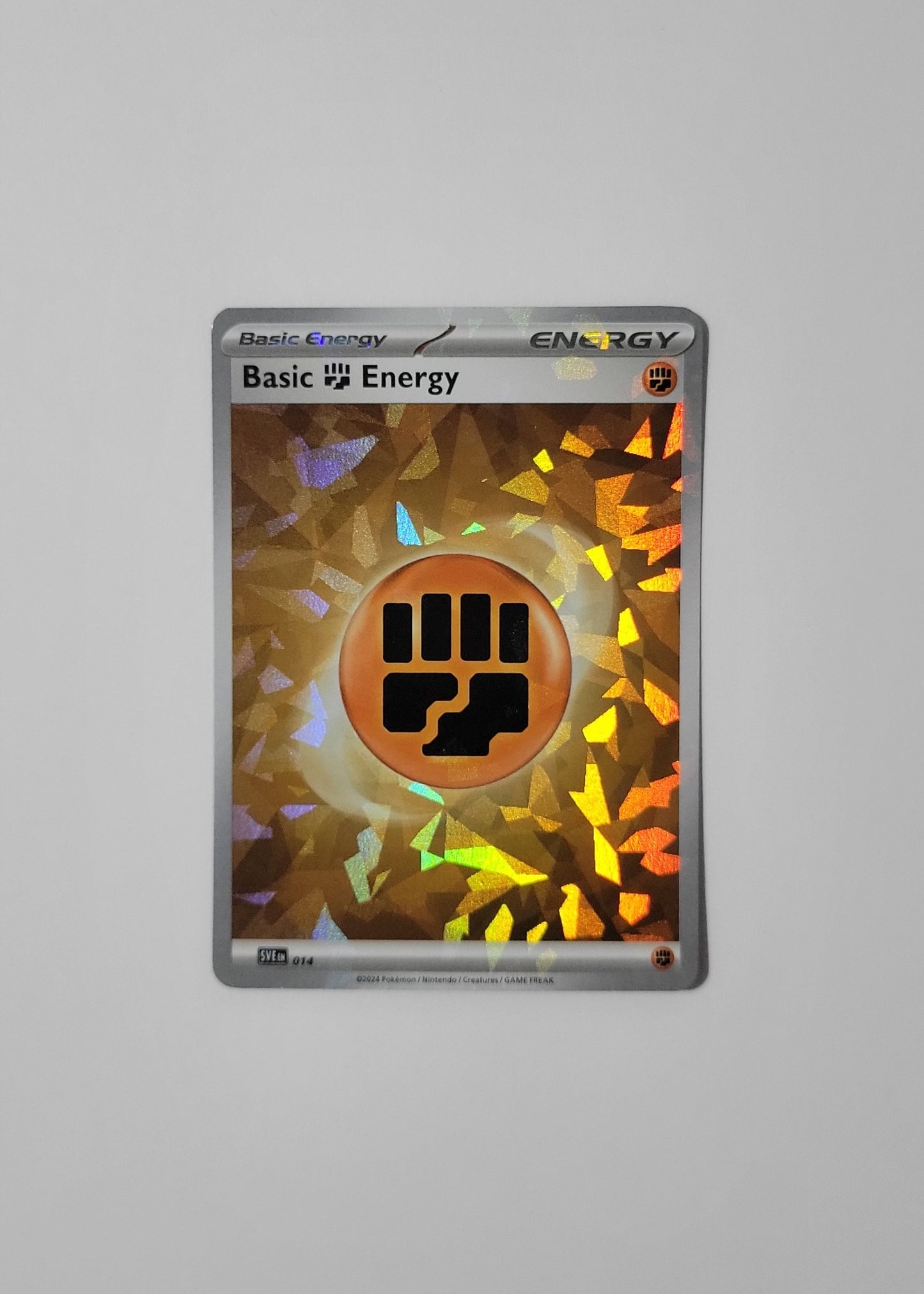 Basic Fighting Energy (Cracked Ice Holo) - Terapagos UPC