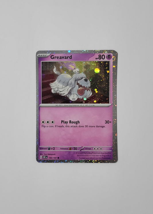 Greavard 100/197 (Cosmos Holo)- Obsidian Flames