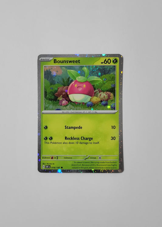 Bounsweet 016/197 (Cosmos Holo)- Obsidian Flames