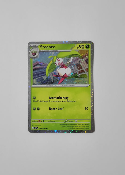 Steenee 017/197 (Cosmos Holo)- Obsidian Flames