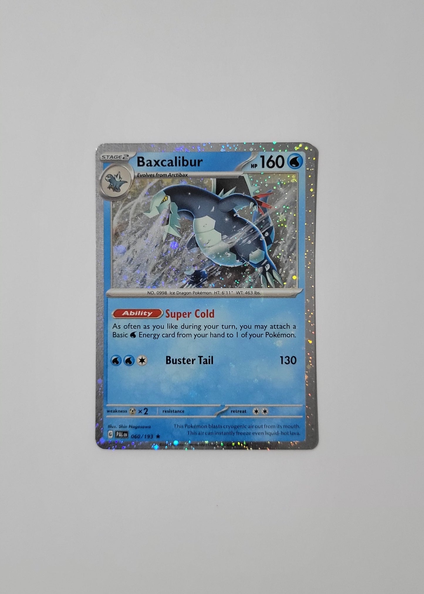 Baxcalibur 060/193 (Cosmos Holo) - Paldea Evolved