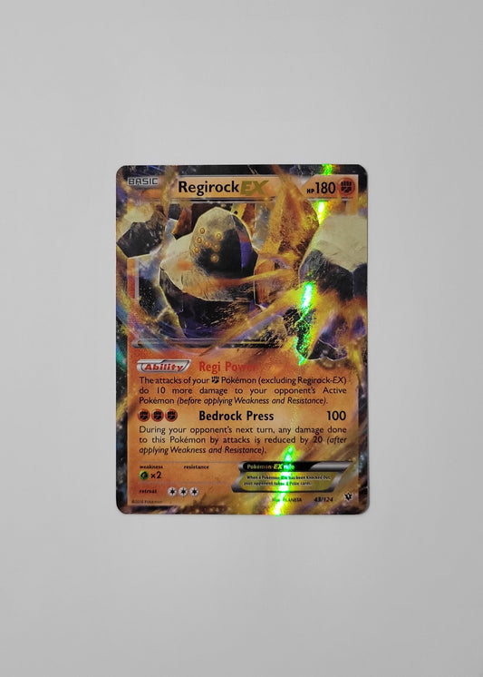 Regirock EX 43/124 - Fates Collide