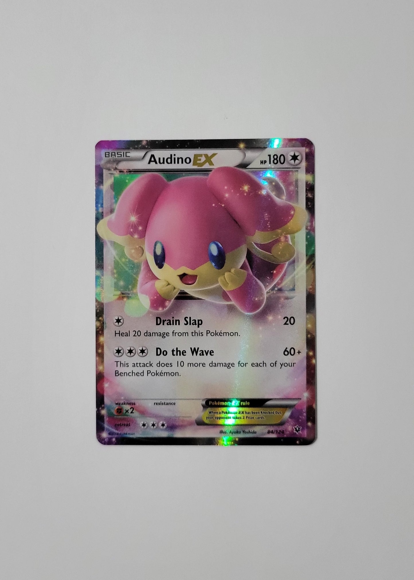 Audino EX 84/124 - Fates Collide