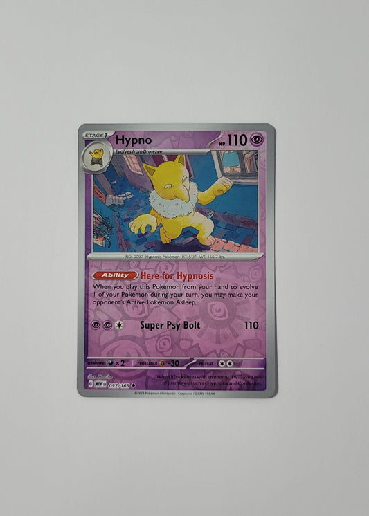 Hypno 097/165 (Reverse Holo) - 151