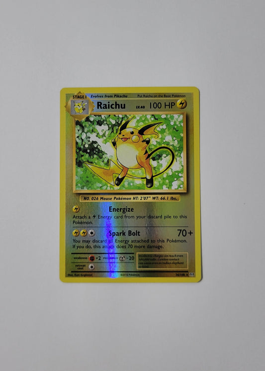 Raichu 36/108 (Reverse Holo) - Evolutions