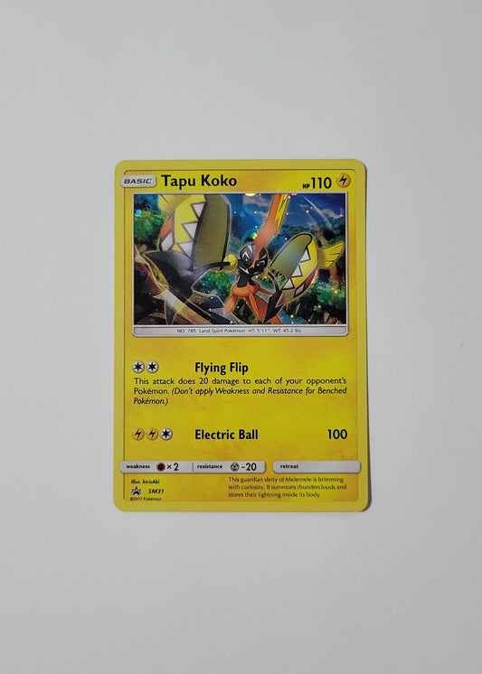 Tapu Koko SM31 - Black Star Promo
