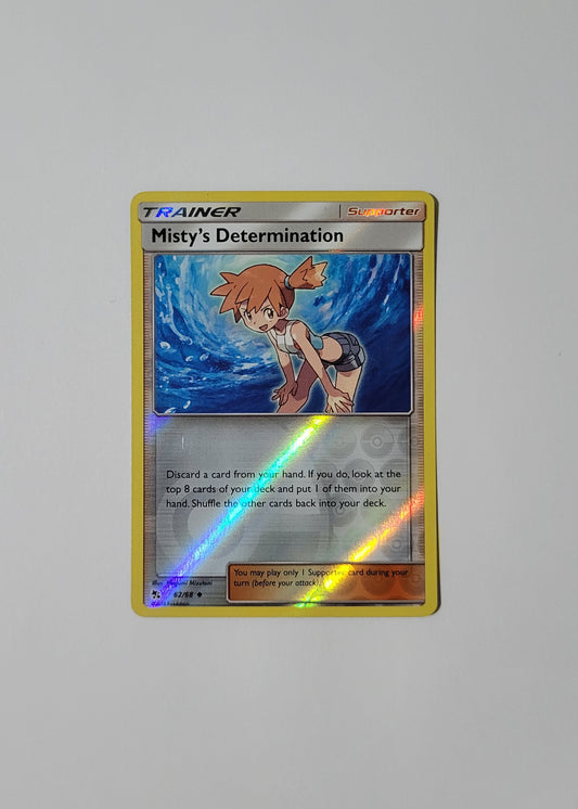 Misty's Determination 62/68 (Reverse Holo) - Hidden Fates