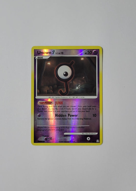 Unown J Lv. 12 76/146 (Reverse Holo) - Legends Awakened