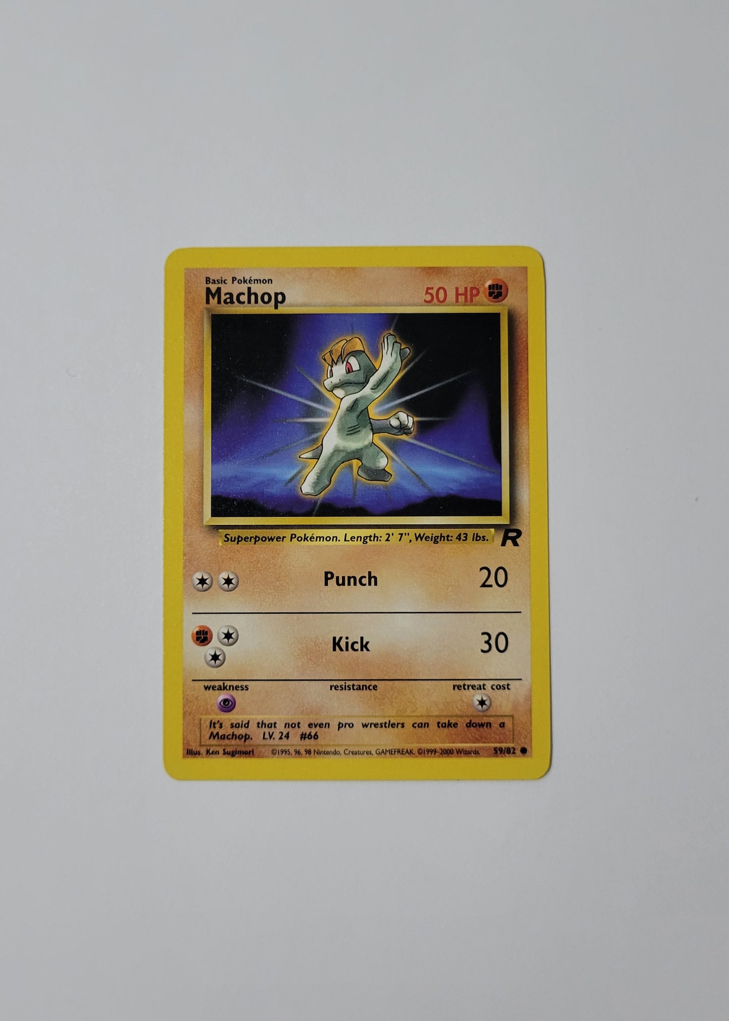 Machop 59/82 - Team Rocket