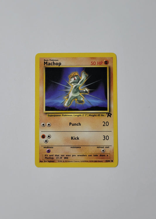 Machop 59/82 - Team Rocket