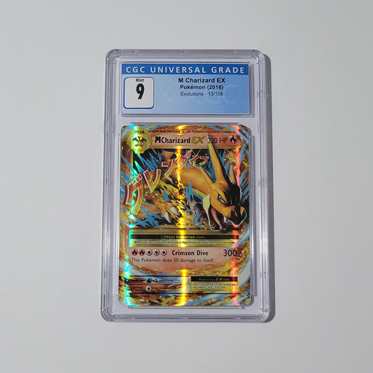 M Charizard EX 13/108 - Evolutions - CGC 9