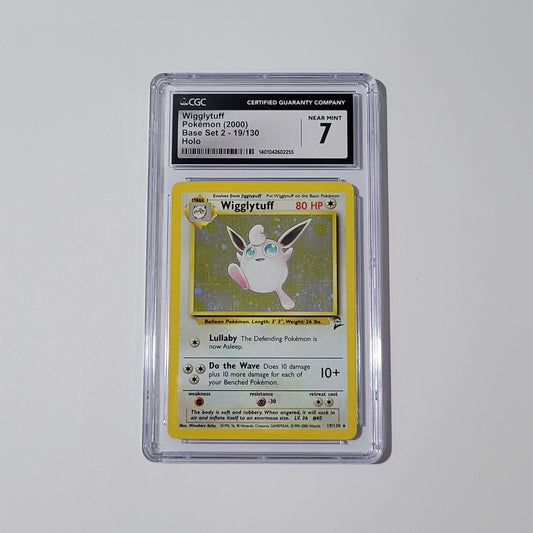 Wigglytuff 19/130 - Base Set 2 - CGC 7