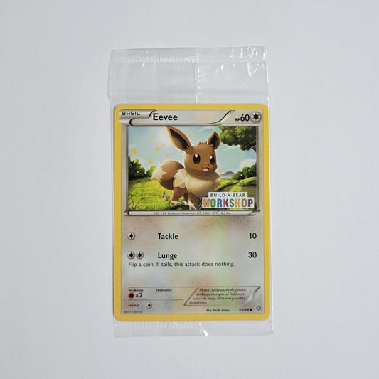 Eevee 63/98 (Stamped,Sealed) - Build-A-Bear Workshop