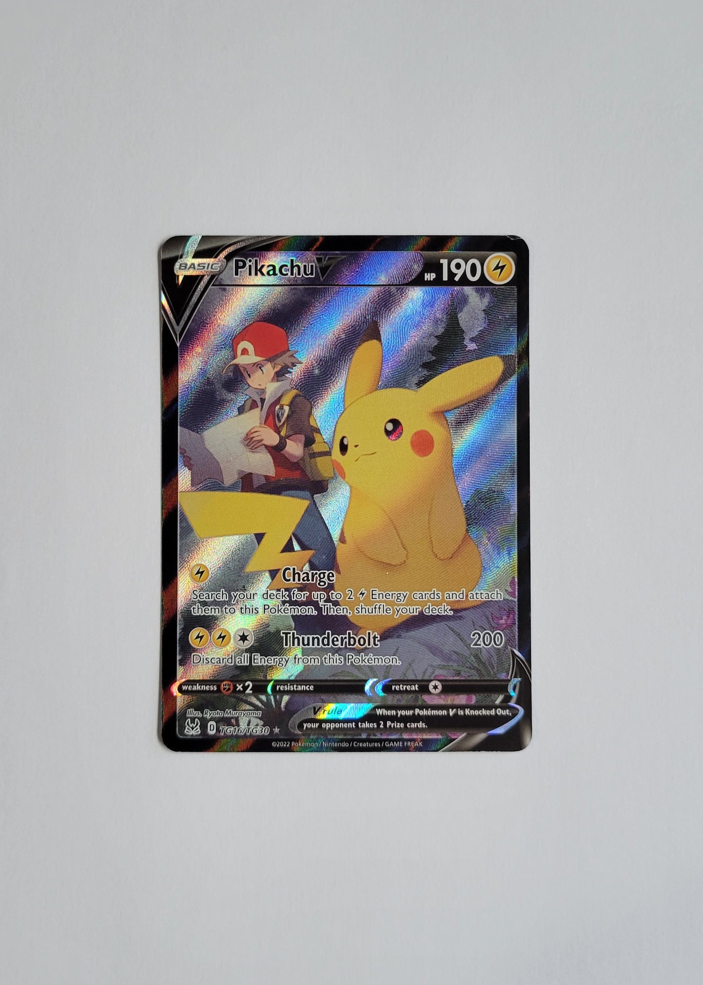 Pikachu V TG16/TG30 - Lost Origin: Trainer Gallery