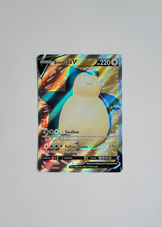 Snorlax V 197/202 - Sword & Shield