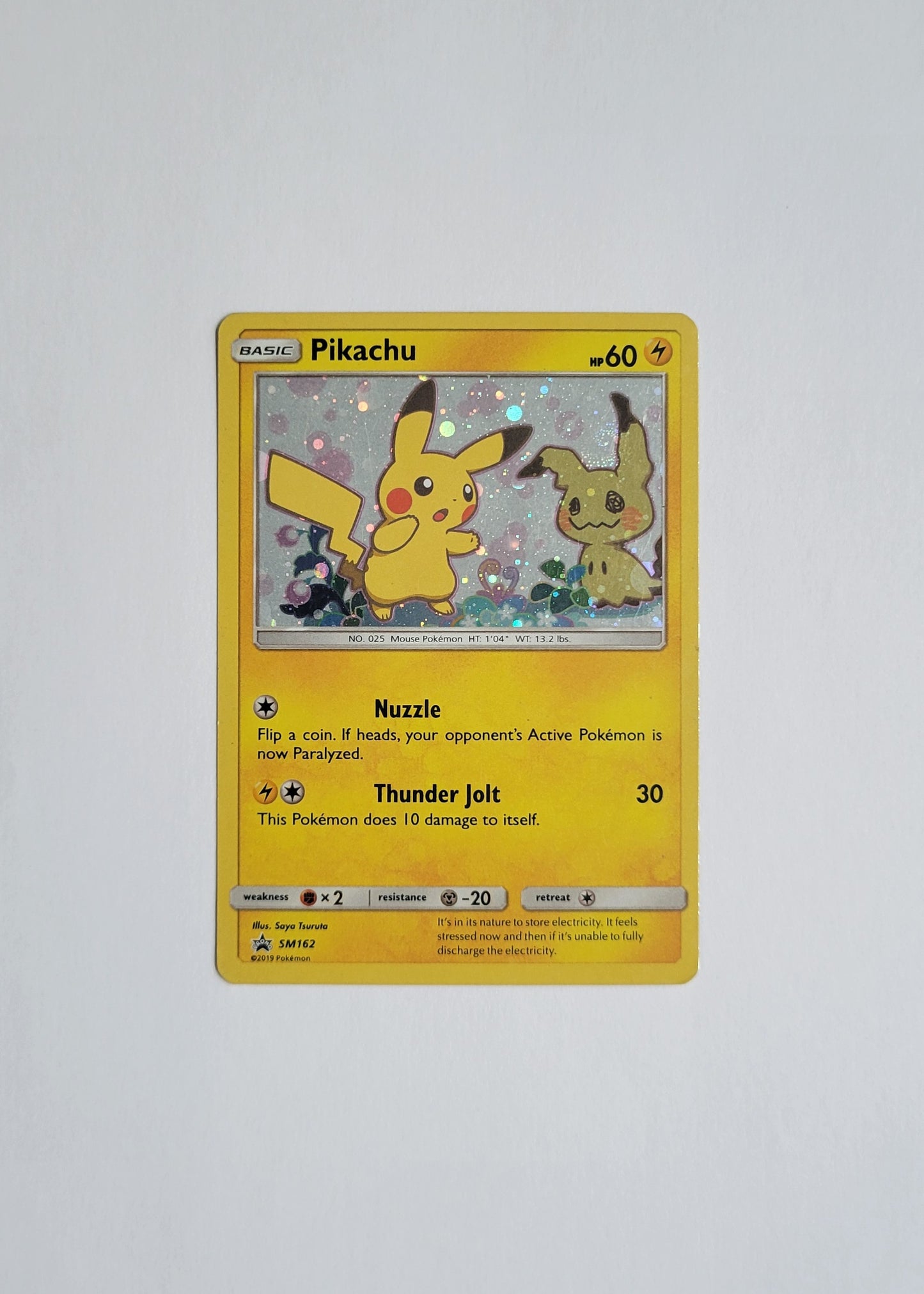 Pikachu SM162 - Black Star Promo