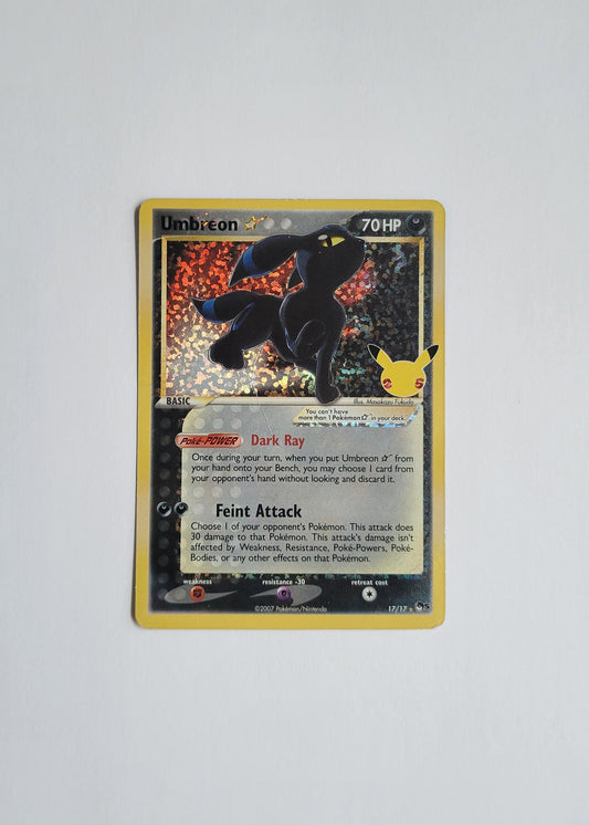 Umbreon Gold Star 17/17 - Celebrations