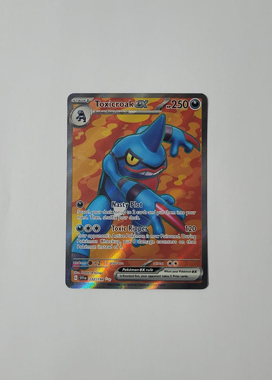 Toxicroak ex 232/198 - Scarlet & Violet