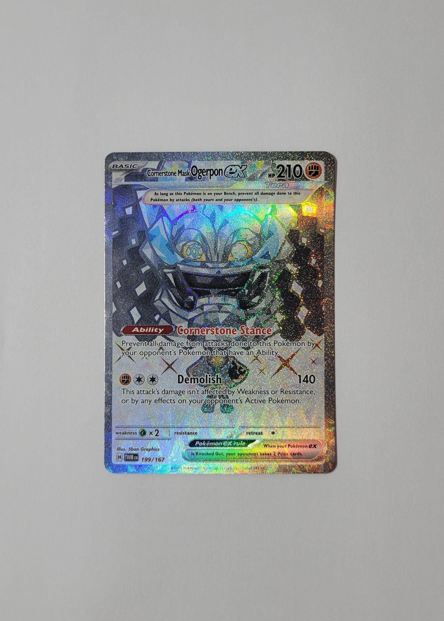 Cornerstone Mask Ogerpon ex 199/167 - Twilight Masquerade