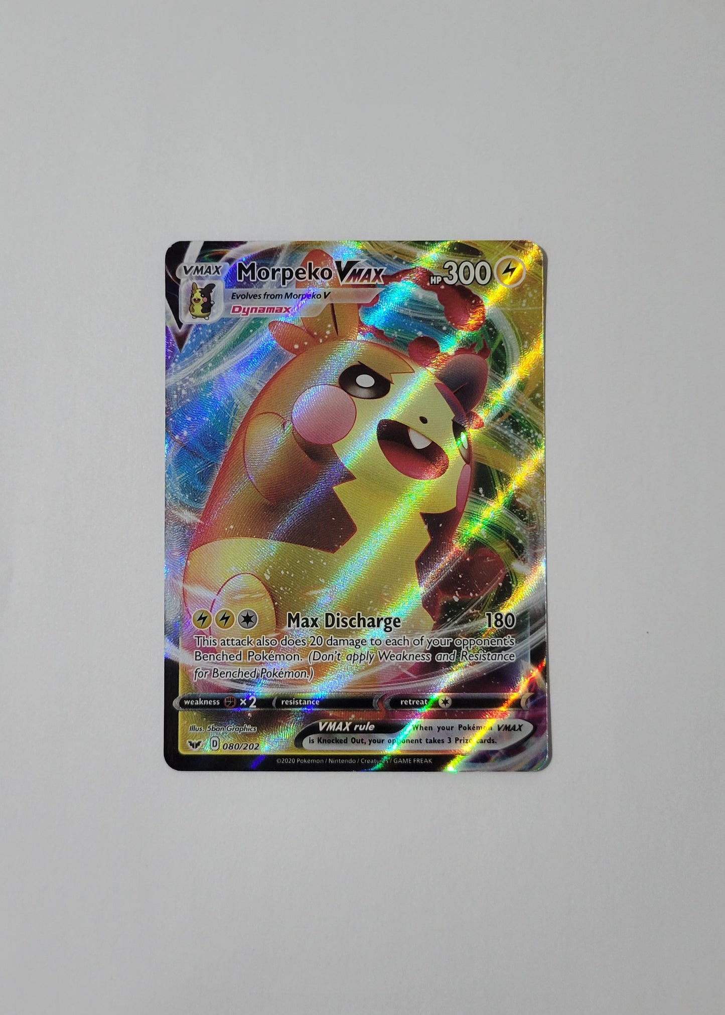 Morpeko VMAX 080/202 - Sword & Shield