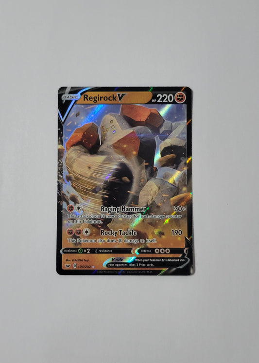 Regirock V 104/202 - Sword & Shield