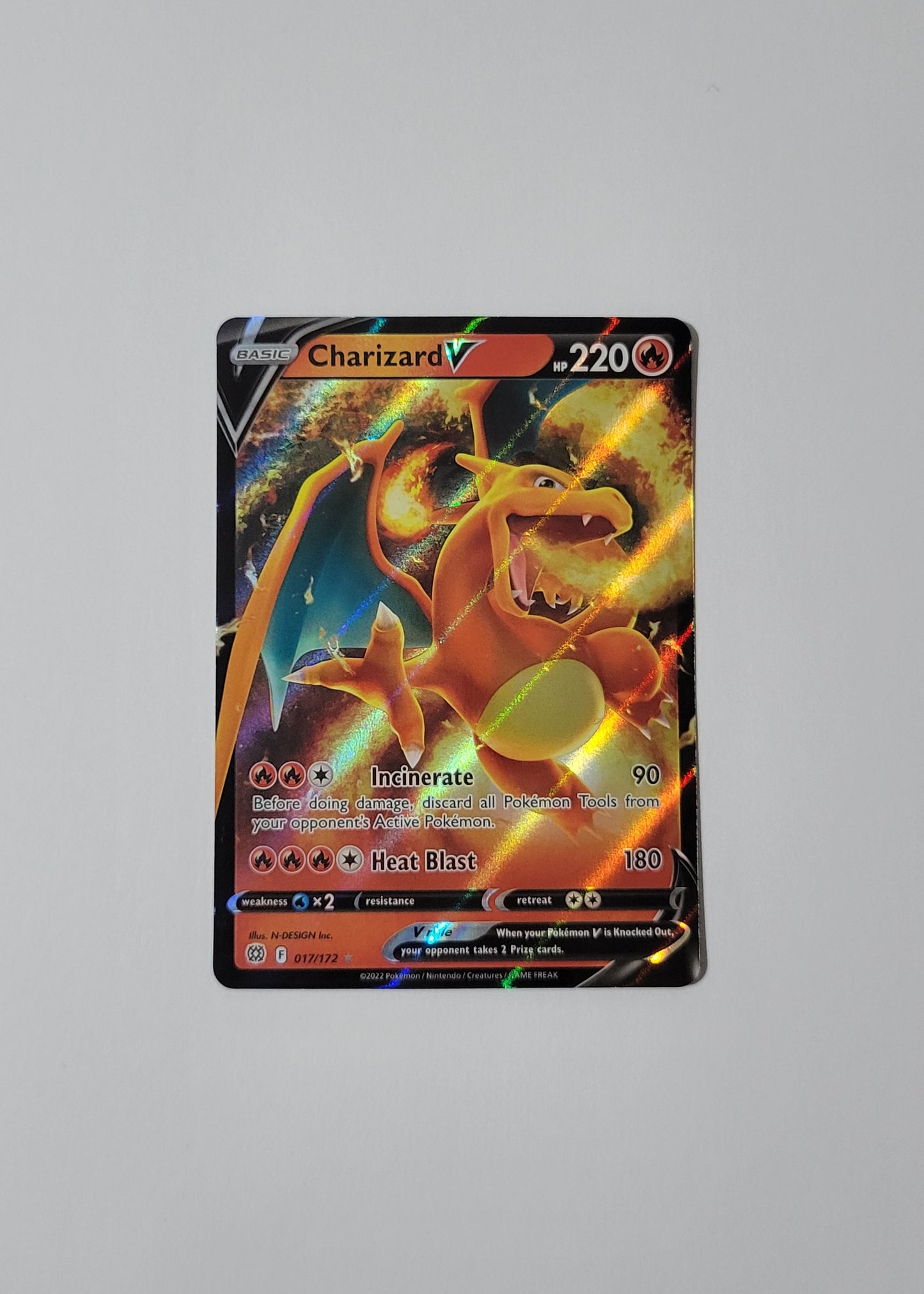 Charizard V 017/172 - Brilliant Stars
