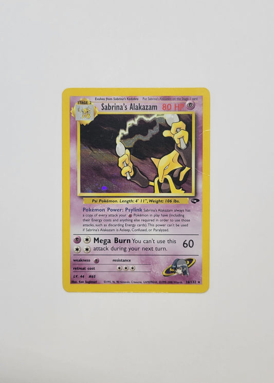 Sabrina's Alakazam 16/132 - Gym Challenge