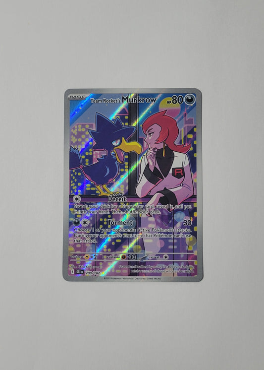 Team Rocket's Murkrow 200/182  - Destined Rivals
