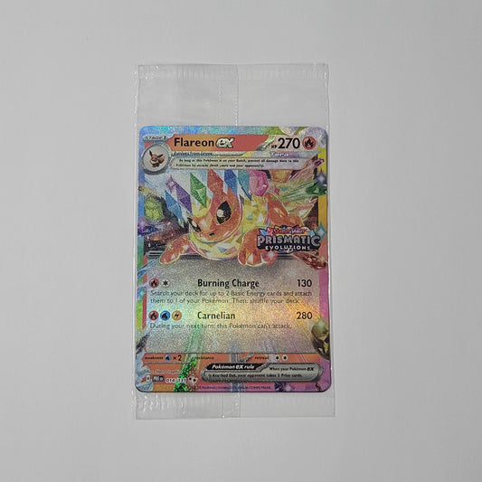 Flareon ex 014/131 (Sealed, Stamped) - Prismatic Evolutions