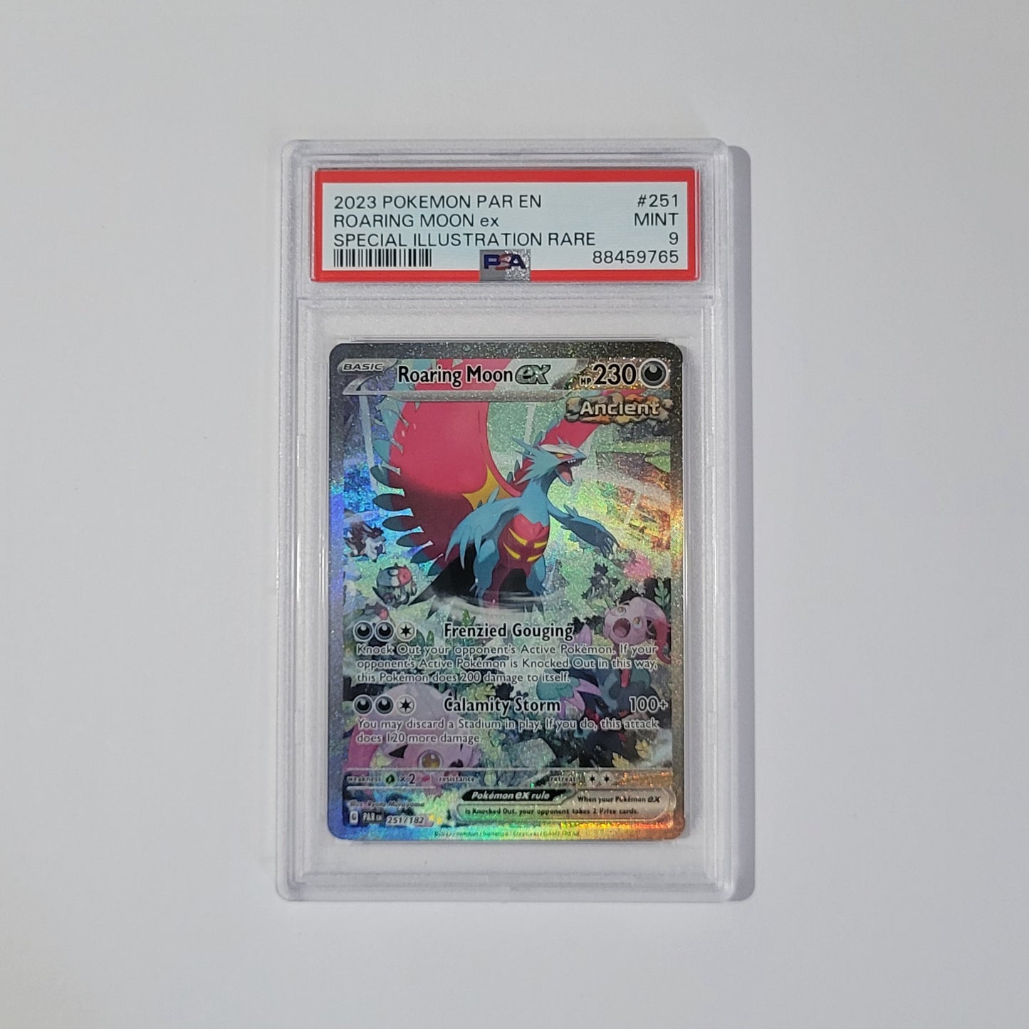 Roaring Moon ex 251/182 - Paradox Rift - PSA 9