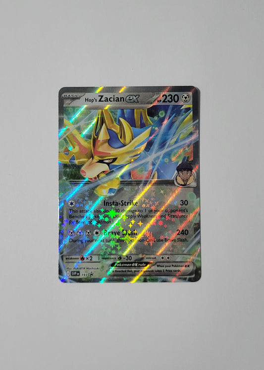 Hop's Zacian ex SVP193 - Black Star Promo