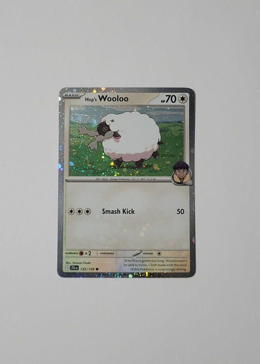 Hop's Wooloo 135/159 (Cosmos Holo) - Journey Together