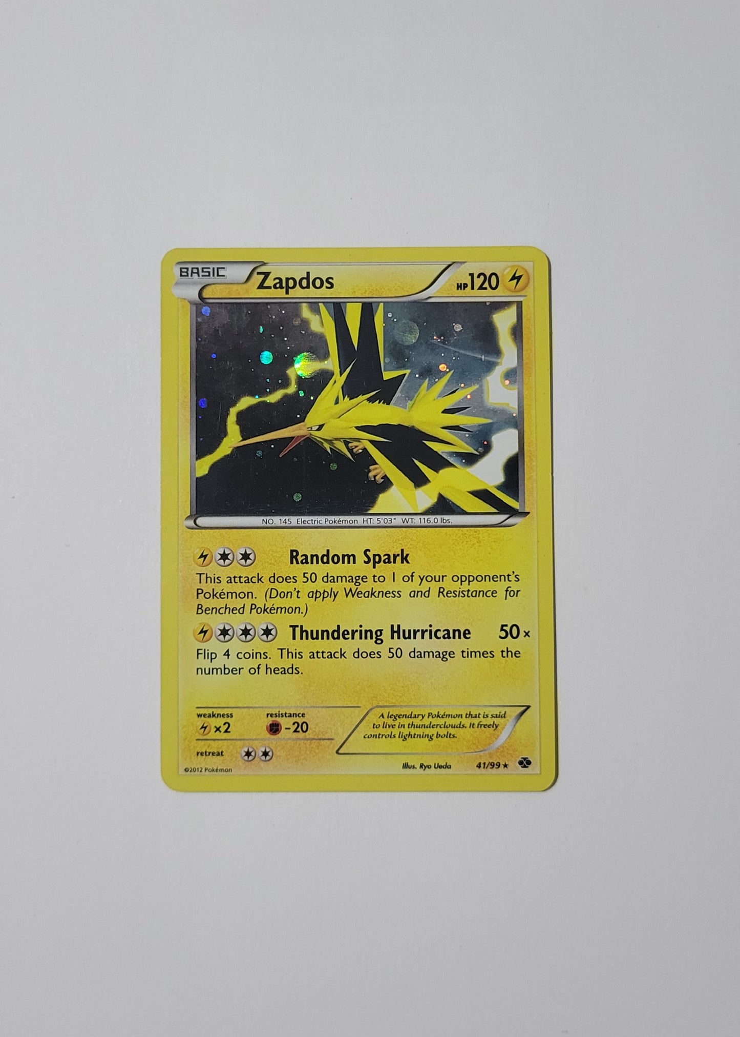 Zapdos 41/99 (Cosmos Holo) - Next Destinies