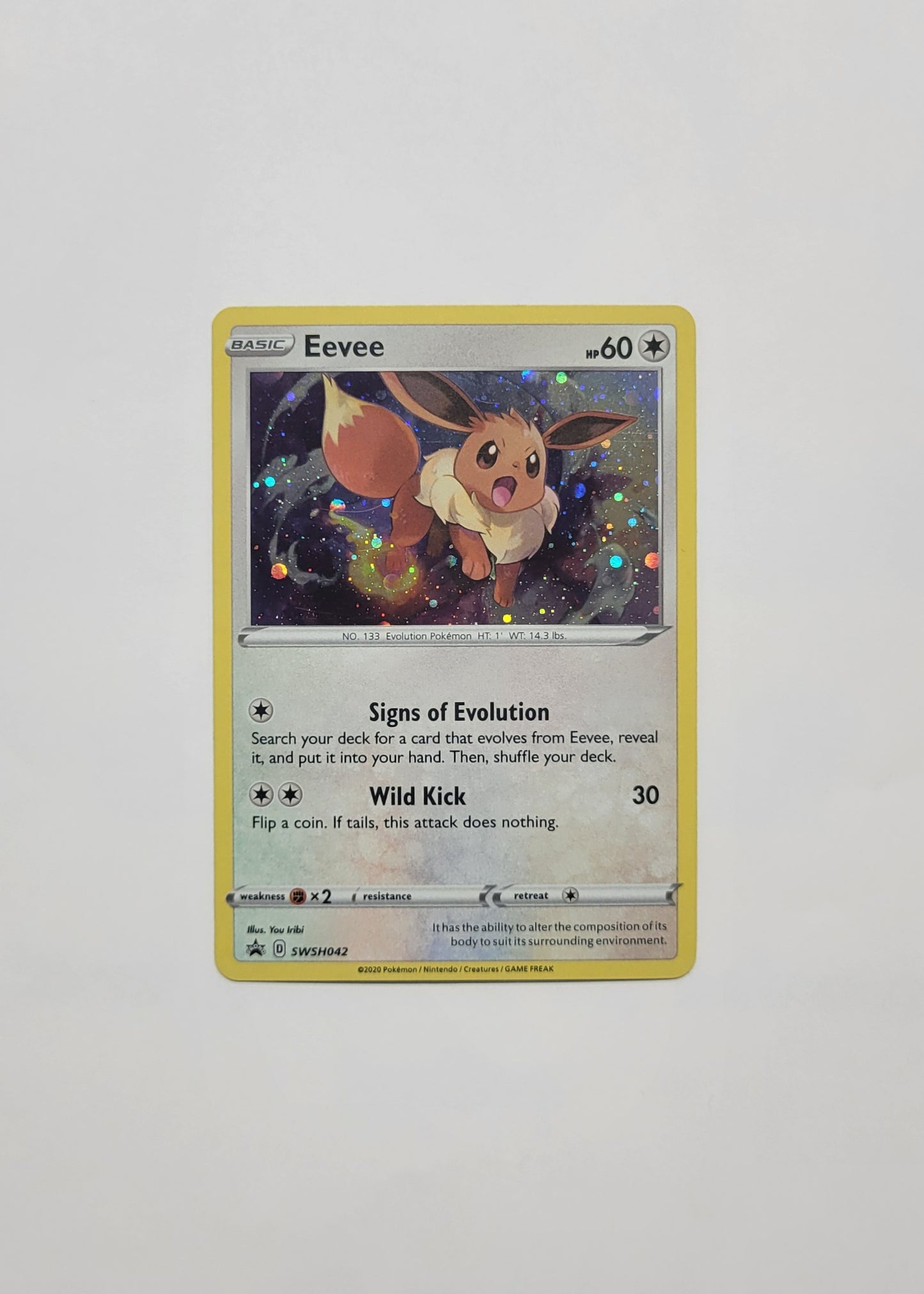 Eevee SWSH042 - Black Star Promo
