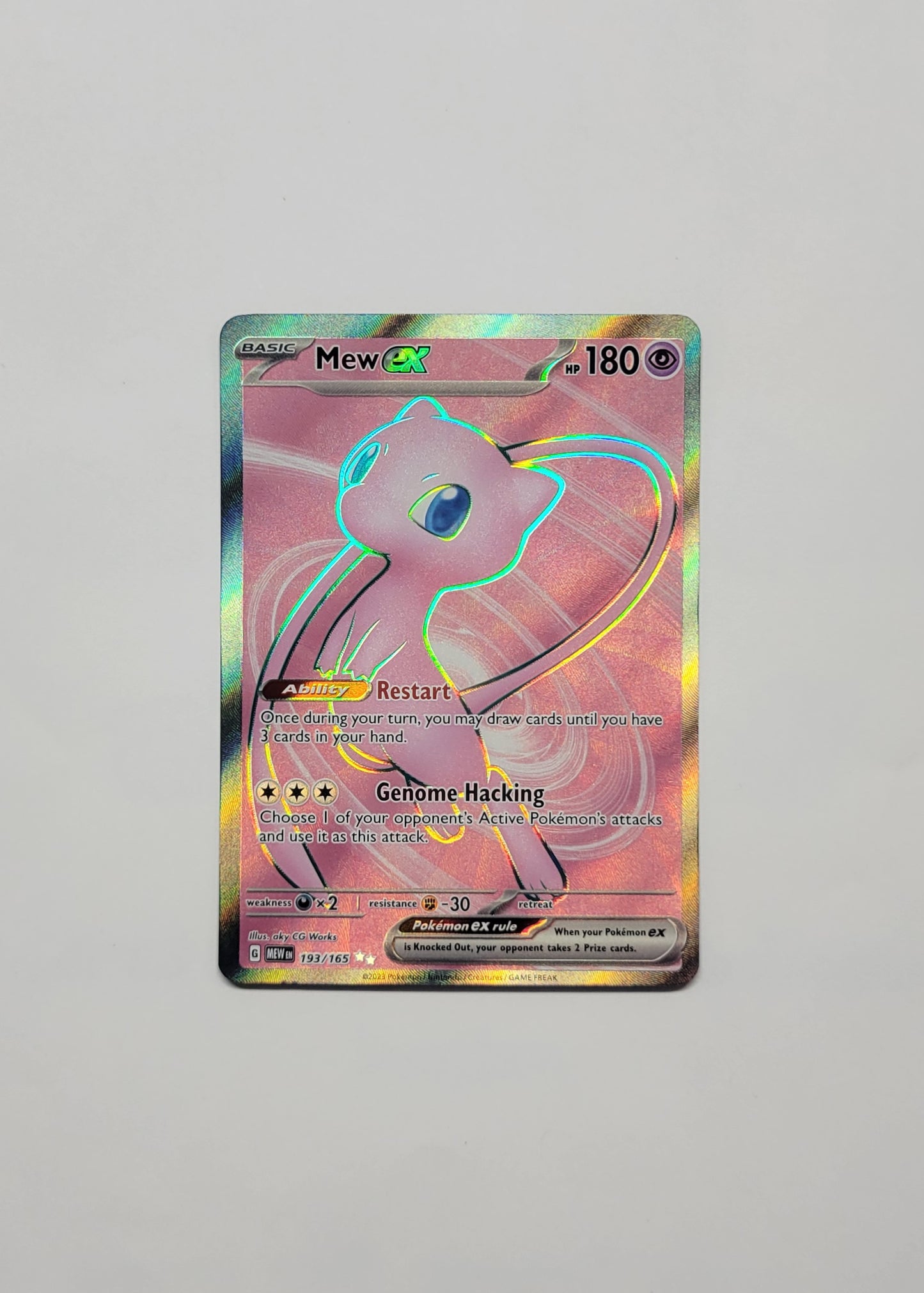 Mew ex 193/165 - 151