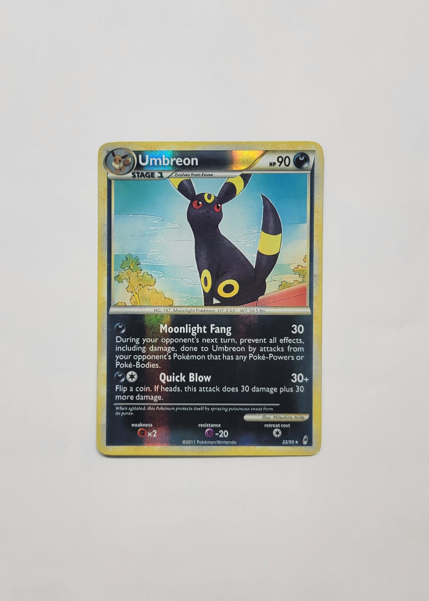 Umbreon 22/95 (Reverse Holo) - Call of Legends